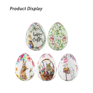 Custom Large Easter Egg Decoration Colorful Standing Toys for Party & Home Wholesale Holiday Supplies