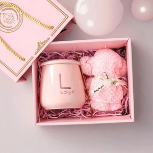 Cheap Luxury Unique Promotional Coffee/Tea Mug Gift Set Logo Printing for Christmas Father's Day Mother's Day