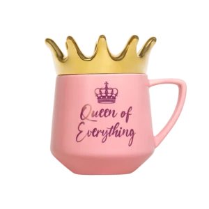 Mom Gifts Mothers Day Gifts for Mom Porcelain, Best Mom Ever Coffee Mug Ceramic Mom Cup 12oz With Crown Lid, Birthday