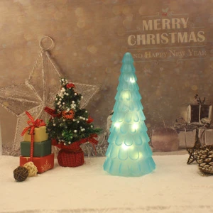 LED Christmas Tree Decoration Ornaments Festival Supplies with Blessing Gifts for Holiday Decorations