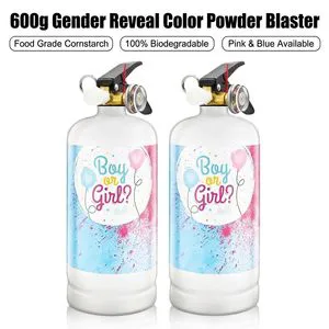 Wholesale Large Capacity 600g Corn Starch Smoke Extinguisher Gender Reveal Powder Spray Biodegradable Children Diwali Halloween