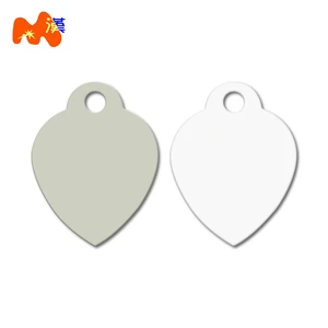 Customized Handmade Creative Gift Father's Day Mother's Day Novelty Pearl Metal Alloy Jewelry Sublimation Blank Pendant Custom