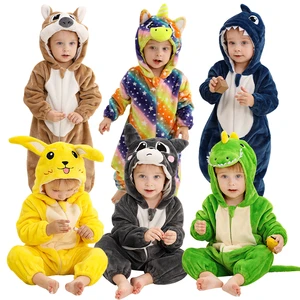 Michley Customized Halloween Costumes Cartoon Kids Jumpsuits Boys Girls Animal Romper
