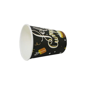 Multi-Color Birthday Cartoon Pattern Paper Cup Children's Birthday Party Supplies Disposable Cups