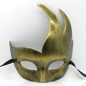 Factory Direct Supply Adult Venice Mask Creative Style Cosplay Masquerade Mask Flat Head Carnival Halloween Party Plastic Mask