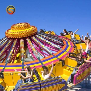 Carnival Attraction Games Dancing Flying Crazy Disco Rock Ballerina Ride for Sale
