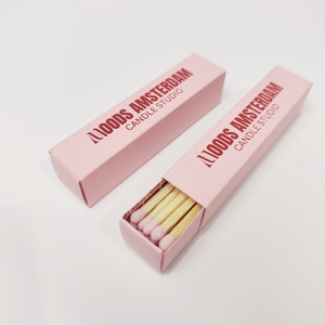 Creative Grown Tip Matches Wholesale Scented Candles Special Boxed Wooden Stem Matchbox Custom Wedding Personalized Matches