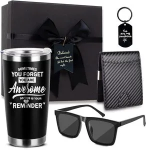 Personalized Gifts for Men Retirement Birthday Appreciate Gifts for Dad Husband Father's Day Gift Sets in Bulk