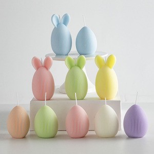 Cross-border Explosions Easter Bunny Eggs Decoration Gift Type Scented Candle