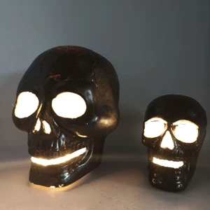 Hot Selling LED Light Plastic Halloween Skeleton Decoration Halloween Party Decor Halloween Customized Skeleton