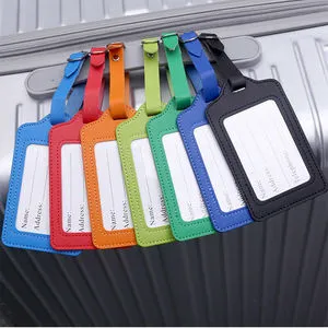 Customizable Luxury Handmade Leather Luggage Tag Holidays-for Christmas New Year Father's Day Valentine's Day Holiday Gift Set