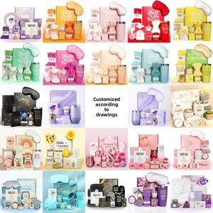 Cross-border Spot Mother's Day & Birthday Soybean Wax Creative Gift Set with Aromatherapy Bag and Candle GB9214-1