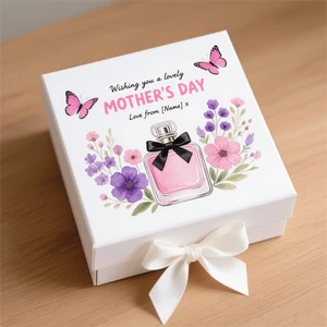 Custom Mother's Day Jewelry Gift Box Set for Women Glossy Lamination and Bronzing for Weddings and Other Occasions