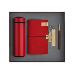 2021 Premium Custom Logo Corporate Gift Set Father's Day Promotional Items Luxury Business Notebook Sets