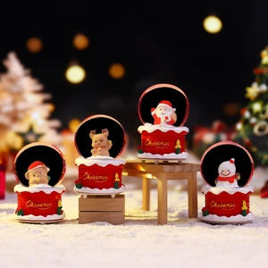 Christmas exquisite gifts, Christmas chimney crystal balls, bedroom decorations, small gifts for friends in stock from the