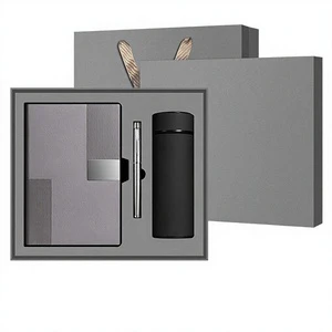 Wholesale Diverse A5 Size 100/150/200 Sheets Hardcover Magnetic UV Printed Stainless Steel Notebook Customized Business Gift Set
