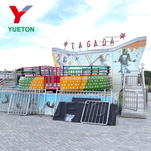 Build Your Own Luna Amusement Park Carnival Attraction 24 40 Seats Samba Carousel Mechanical Game Rides Disco Tagada for Sale