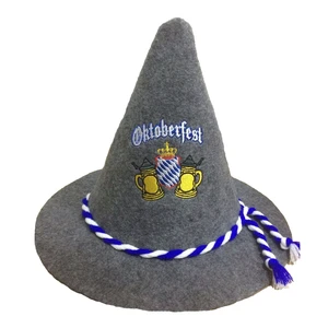 Wholesale Custom logo Oktoberfest Felt German Bavarian Tyrolean Hat