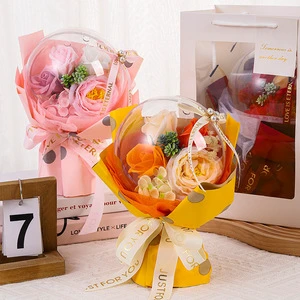 2025 Hot Sale Personalized Valentine's Day Gifts Ideas for Love Tulip Popo Ball Gift Set for Graduation and Halloween