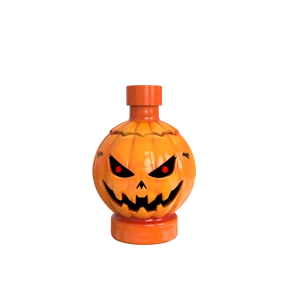 OEM/ODM Custom Halloween Evil Pumpkin Drink Whiskey Tequila Decanter Ceramic Wine Bottle