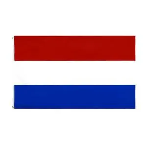 Wholesale Polyester 90x150cm Dutch Flags 3x5 Ft Holland National Dutch Flags Netherlands Flag Red White Blue
