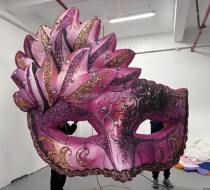 Custom Carnival Advertising Inflatable Face Mask Set Inflatable