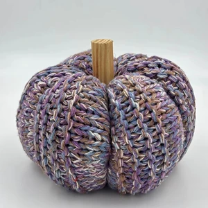 Handmade Luxury Crochet Pumpkin Soft Cotton Halloween Thanksgiving Harvest 3D Decor High Quality New Arrival Holiday Hot Selling