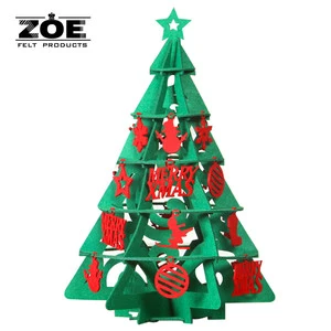The Felt Products for Christmas Day Felt Christmas Tree for Celebrate the Festival Can Customize Felt Festival Products on Sale