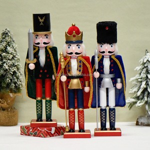 German Inspired Hand Carved Nutcracker Ballet Gift Soldiers For Collection