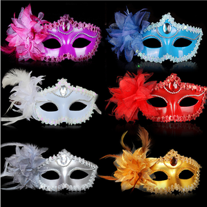 Funny Dyed Pattern Venetian Mardi Gras Carnival Masquerade Mask for Party Xmas Decor Holiday Supply Cosplay & Costume Essential
