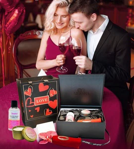 Luxury Valentines Day Intimate Adult Romantic Self-love Sex Toy Gifts Couples Sexual Health Care Product Sets