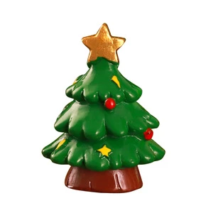 NEW Hot Sales Christmas Gift Family Photo Elderly Snowman Elk Blind Box Display Holiday Gift Resin Christmas Decorations