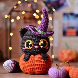 Handmade Crocheting Sewing Diy Art Christmas Halloween Bat Amigurumi Beginner Craft Yarn Custom Crochet Kit with Tutorials