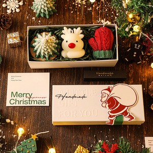 Wholesale Christmas Scented Candles Wedding Party New Year Christmas Decorations Soy Wax Christmas Candle Gift Set