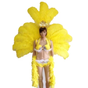 Yellow Samba Costumes/Carnival Costume for Sale