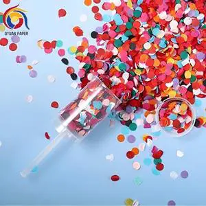 Party Celebration Push Pop Confetti Popper Canon for New Year Graduation Diwali Valentine's Day
