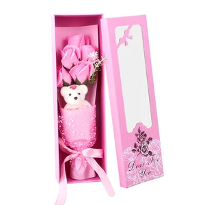 Mother's Day Gift Stuffed Teddy Bear Bouquet Fashion Cute Soft Stuffed Plush Toy Bear Bouquet