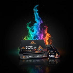 Magic Flame Long Lasting Magical Color Changing Bonfire Essential For Outdoor Camping Atmosphere Creator