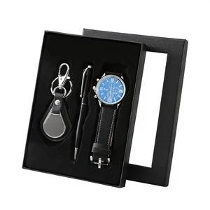 Men's Precision Business Watch with Zinc Alloy & PU Bracelet - Father's Day Gift