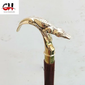 Still Life Pattern 2 3 Click Enlarge Victorian T-Handle Handmade Polished Brown Vintage 36 Inch Wooden Home Decor Stick