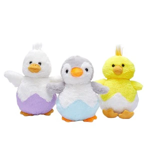 Custom Easter Egg Animal Plush Toys Cute Simulation Stuffed Animal Doll Plushy