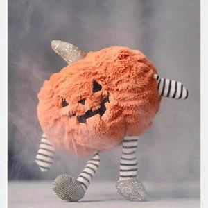 Popular New Product Customization Wholesale Halloween Plush Toys Pumpkin Cute Decorations Shooting Props