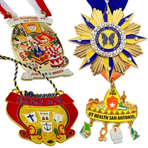 Custom Metal Logo Enamel 3D Souvenir Event Metal Medallions Holidays Germany Fiesta Festival Carnival Medals