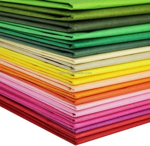 19g Environment-friendly Biodegradable Colorful 50x75cm Tissue Wrapping Paper Customized Colors Party Graduation Thanksgiving
