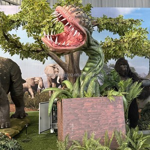 Customized High Standard Big Size Carnivorous Plant Model Halloween Decoracion Corpse Flower Animatronic