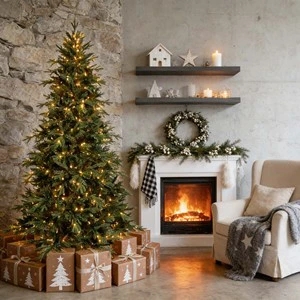 Wholesale OEM ODM Production De Fabrica Christmas Supplies Decoraciones Navidenas a Medida Christmas Tree