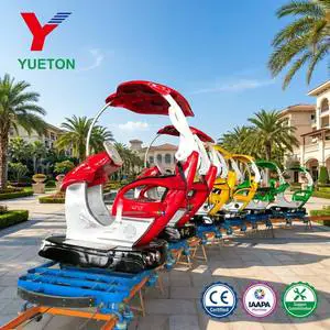 Zhengzhou Yueton Amusement Park Rides Funfair Games Theme Park Sightseeing Roller Coaster Space Walk Rides