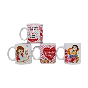 Wholesale Father's Mother's Day Birthday Gift Set for New Mom and Dad Ceramic Coffee Mugs in Gift Box