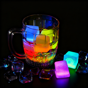 Bar Party Glow Ice Cube Holiday Light Sticks For Kids Adults For Christmas Graduation Thanksgiving Valentine's Day Parties