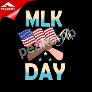 Iron on Printed Pu Heat Transfer Martin Luther King MLK Jr. Day Printing Vinyl Transfer Black History Month Equality